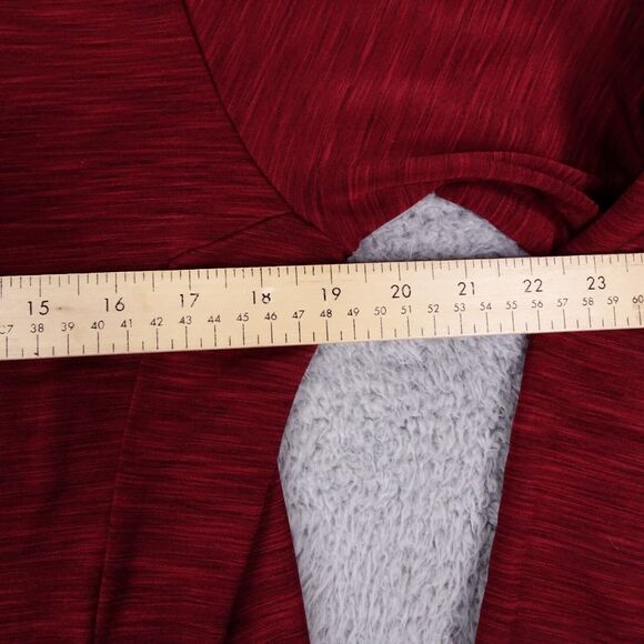 Kjus Sweater Womens 42 XL Red Heathered Full Zip Long Sleeve Outdoor - Picture 6 of 11